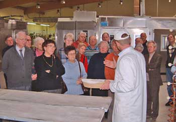 Besuch bei der Bäckerei Engel 2006!